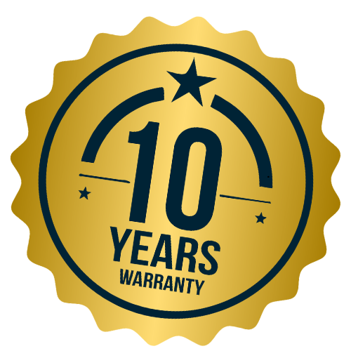 10 Year Warranty